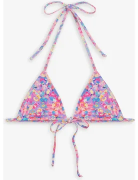 Top de bikini corte triangular haley - Kalk - FashionsVida
