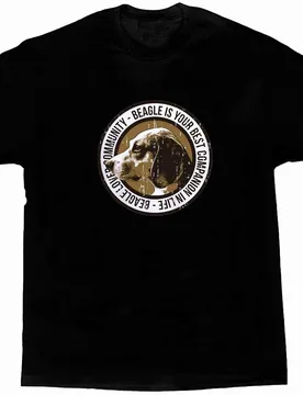 Dog Hunting Beagle Hunt Chien Wild Nature T-Shirt. Summer Cotton Short Sleeve O-Neck Mens T Shirt New S-3XL - Aliexpress - FashionsVida