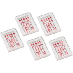 Agujas para máquinas de coser 25 unidades especial cuero