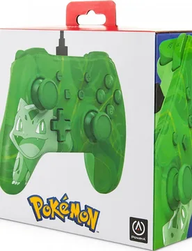 Manette Nintendo Switch Bulbasaur Multicolour One Size unisex - PowerA - FashionsVida