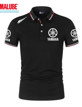 Yamaha logo Racing motorcycle racing team competition outdoor sports men's lapel button polo shirt - Aliexpress - FashionsVida