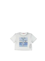 T-shirt girocollo JUNIOR BIANCO S