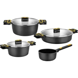 Batería de cocina de 4 piezas Daily Pro