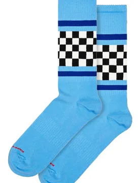 Happy Socks Mens Checked Stripe - Happy socks - FashionsVida