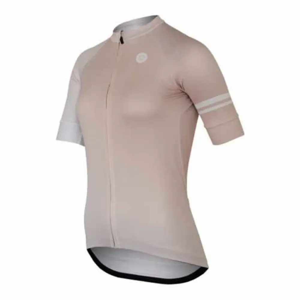 Maglia A Maniche Corte Gradient Essential Chalk White - AGU - FashionsVida