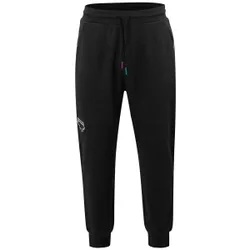 Retroragende Jogginghose (schwarz / Größe S / Unisex)