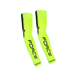 Force Manicotti ciclismo fluo