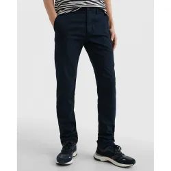 Core Denton 1985 Mens Chinos - Navy Cotton - Size 36w/30l
