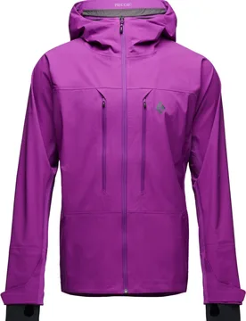 Veste de ski de randonnée imper-respirante - M Dawn Patrol Hybrid Shell Piton Purple en Softshell - Taille L - Violet - Black diamond - FashionsVida