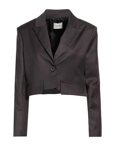 Blazer Damen Braungrau M,S Damen - Dixie - FashionsVida