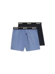 Boxershorts 2er Pkg. light / pastel blue blau XXL