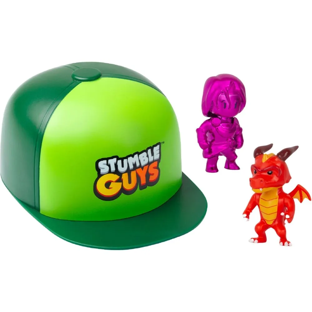 Stumbel Guys pack con gorra y 2 figuras sorpresa - Bizak - FashionsVida