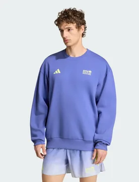 FELPA BMW BERLIN-MARATHON 2026 ALL SZN M Dual Indigo - Adidas - FashionsVida