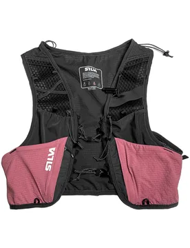 Gilet de trail - Strive 5 Vest Rose en Nylon - Taille L - Silva - FashionsVida