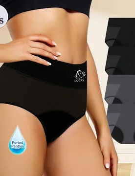 Paquetes de bragas fisiológicas para mujeres, cómodas y a prueba de fugas - Shein - FashionsVida
