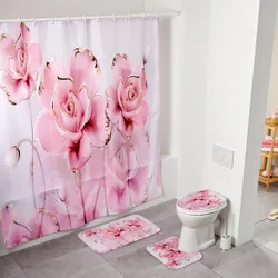 Pagen Badezimmerset Rose 4-tlg