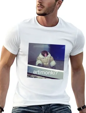 Arti Monki? T-Shirt t shirts for man cotton soft t shirts cotton 100% t shirts designer T-shirt - Aliexpress - FashionsVida