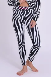 Hotel California Zebra Womens Baselayer Leggings