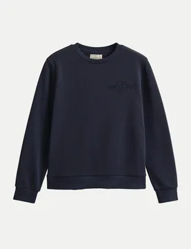 Gant Sweatshirt Blau M - Gant - FashionsVida