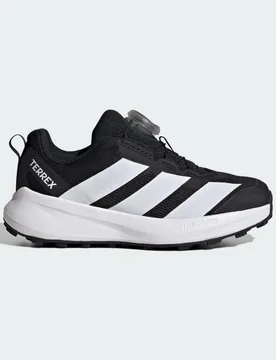 Scarpe da trail running Terrex Agravic BOA per bambini e bambine 30 1/2 Core Black / Cloud White / Semi Impact Orange - Adidas - FashionsVida