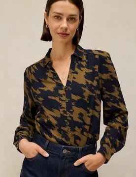 Ronley Organic Shirt - Green - White stuff - FashionsVida
