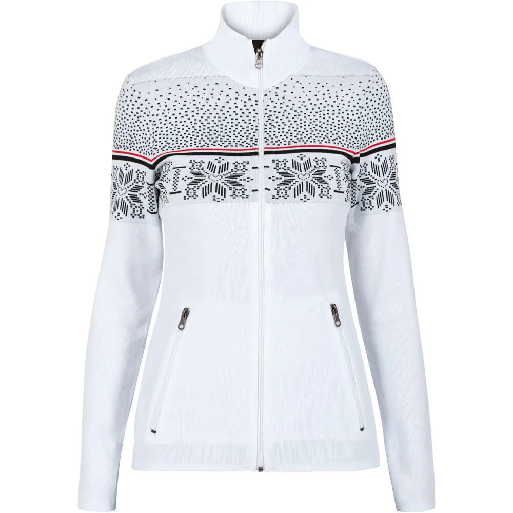 Lady full zip forro polar mujer Blanco (S) - Ch3 - FashionsVida