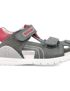 Flache Sandalen 242253 Gris 24 - Biomecanics - FashionsVida