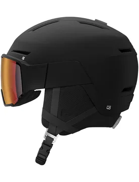 Casque à visière photochromique - Osmo Pro Sigma Photo Black - Taille L - Noir - Salomon - FashionsVida
