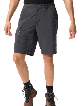 Farley pantalón corto montaña hombre Negro (50) - VAUDE - FashionsVida