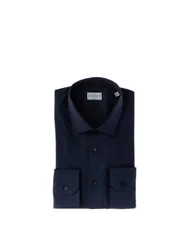 Camicia in cotone BLU NOTTE 38