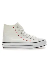 Sneakers In Tela 102 Bianche 37