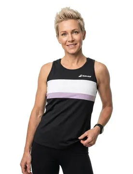 Sleeveless T-shirt Black / Black M - Babolat - FashionsVida
