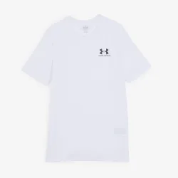 Tee Shirt Side Logo blanc xs