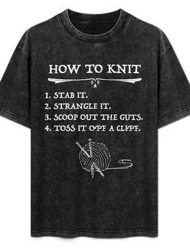 How To Knit Halloween Style T-Shirt Plus Size Short Sleeve T-Shirt - Aliexpress - FashionsVida