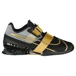 Chaussures D´haltérophilie Romaleos 4 Black / Metallic Gold / White EU 43