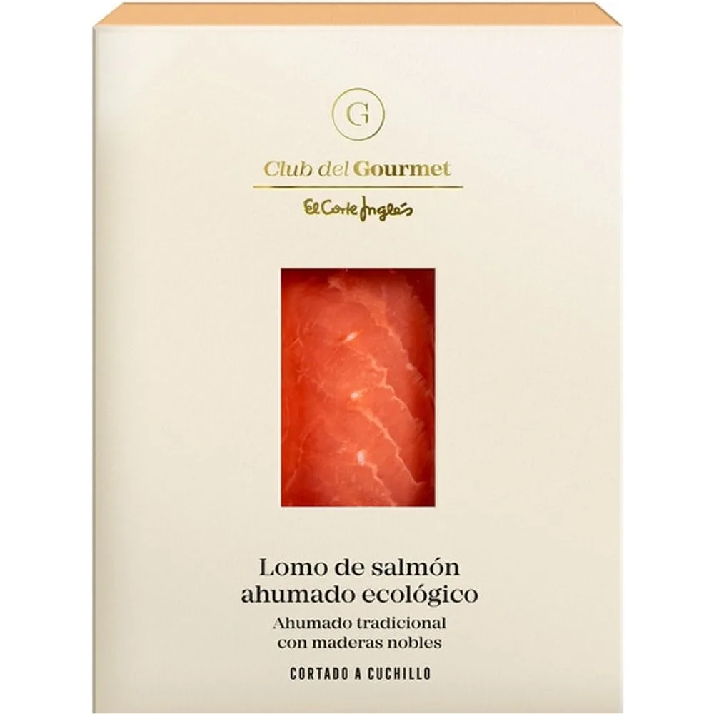 Lomo de salmón ecológico ahumado - Club del Gourmet - FashionsVida