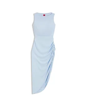 Hugo Midikleid KUZELLA azzurro 40 - Hugo Boss - FashionsVida