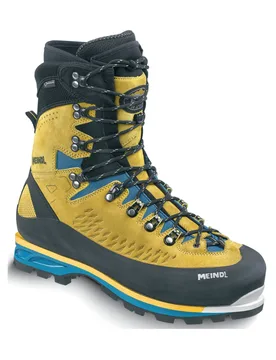 Chaussures d'alpinisme GORE-TEX® - Breithorn GTX Jaune/Bleu Ciel en Cuir - Taille 45 - Meindl - FashionsVida