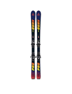 Set de skis junior The Curv Pro JR + FJ 7 GW CA bleu 160 - fischer - FashionsVida