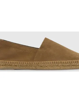 Alpargatas pablo de hombre en serraje con suela de yute - Castañer - FashionsVida