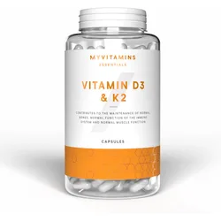 Cápsulas de vitamina D3 y K2 - 90CAPSULES, 90raciones