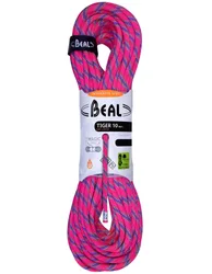 Corde à simple d'escalade - Tiger 10mm Fuchsia - Taille 50 m - Rose