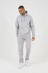 Crossover Neck Mens Hoodie and Joggers Set