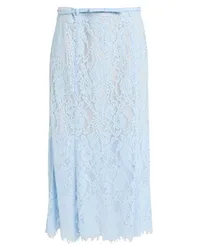 Midi-Rock Damen Himmelblau 34 Damen
