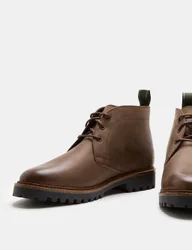 Gum Sole Cleated Chukka Boots Brown male