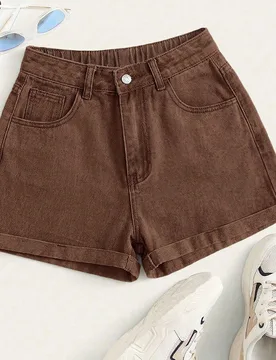 Shorts vaqueros casuales de verano para tallas grandes 3XL - Shein - FashionsVida