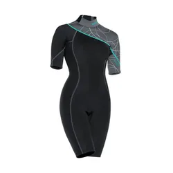 Shorty Da Donna A Maniche Corte Elate 2 Mm