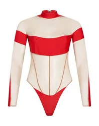 Mugler Body Mujer Rojo 40 Mujer