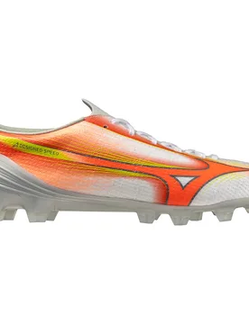 Chaussures De Football α Iii Pro White / Lava Orange / Evening Prim EU 42 1/2 Homme - Mizuno - FashionsVida