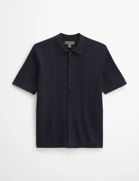 XL Knit Shirts Shortsleeve male - XL - FashionsVida